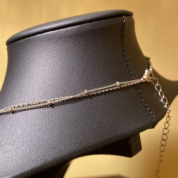 Double stranded gold necklace - Picture 6 of 6